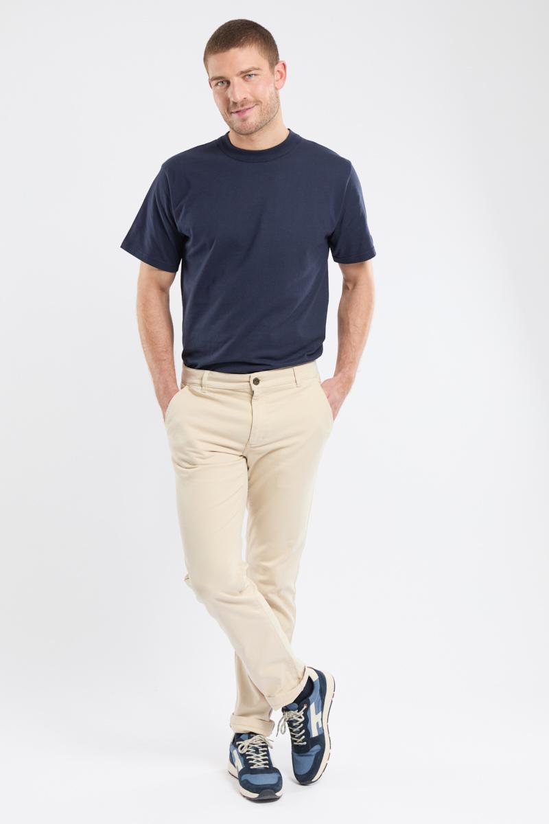 Chino coupe droite - coton