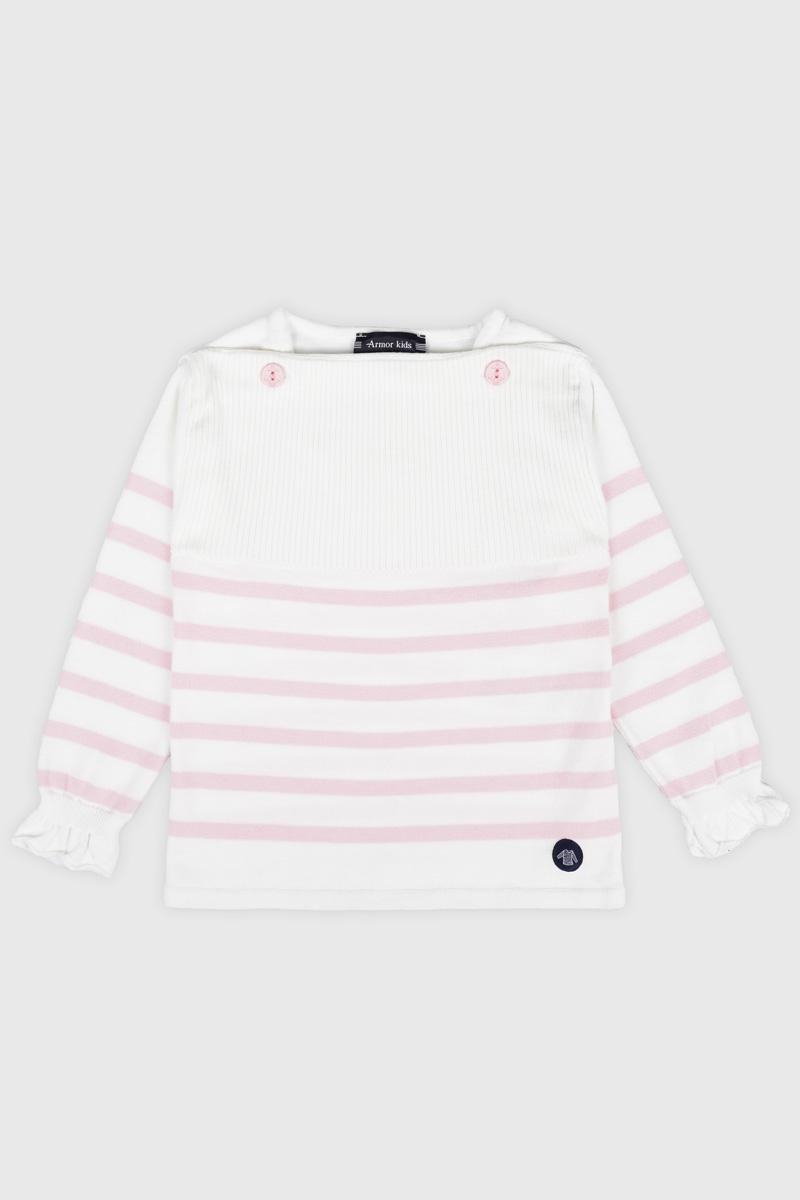 Pull raye Kids - coton