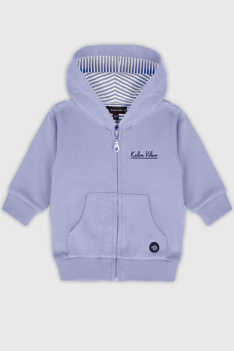 Sweat zippe Baby - coton