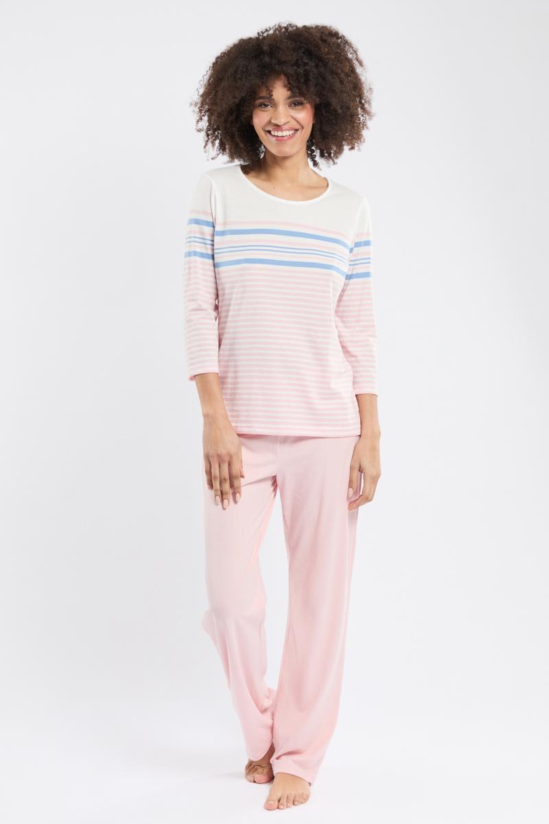 Pyjama manches 3/4 - coton leger