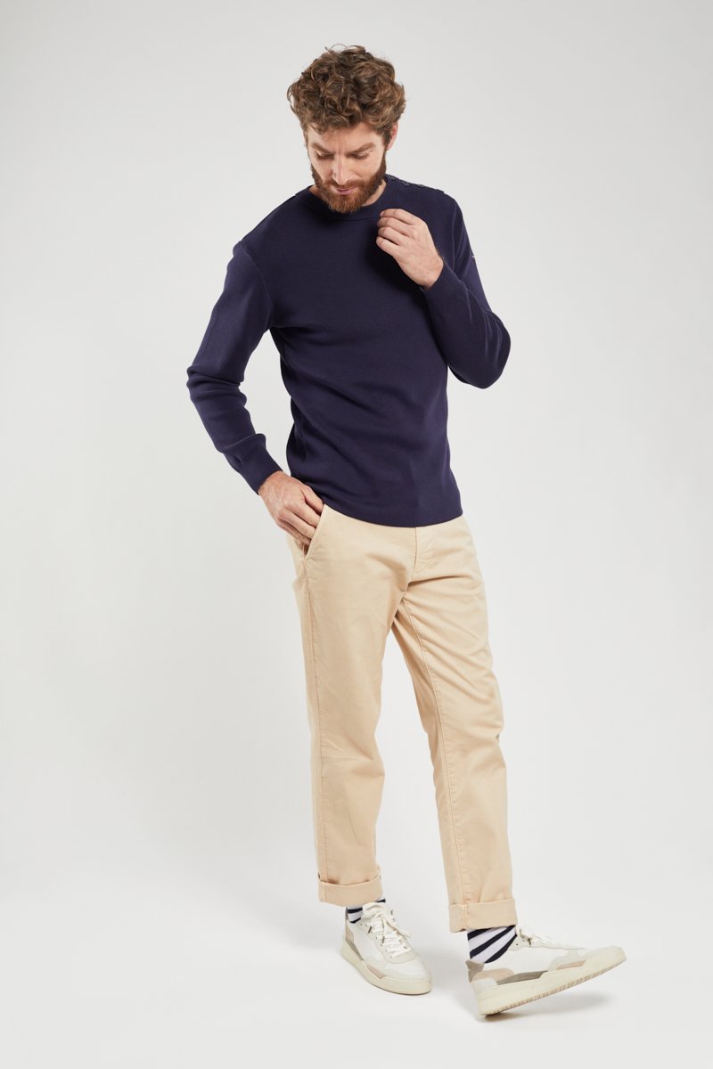 Chino coupe droite - coton