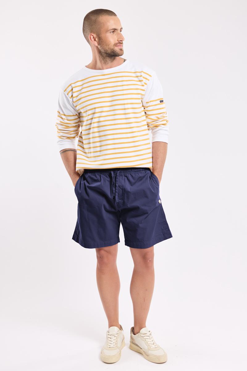 Short taille elastique - coton