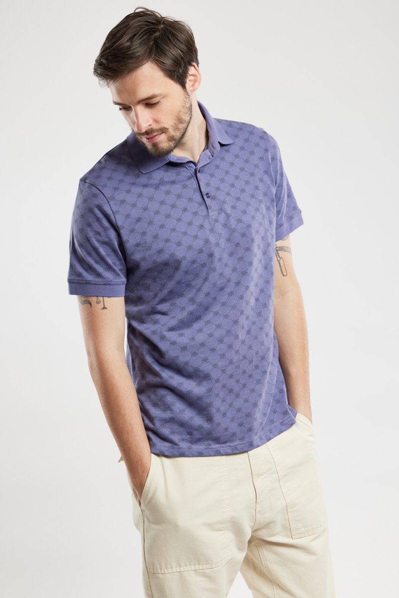 Polo motifs jacquard - coton