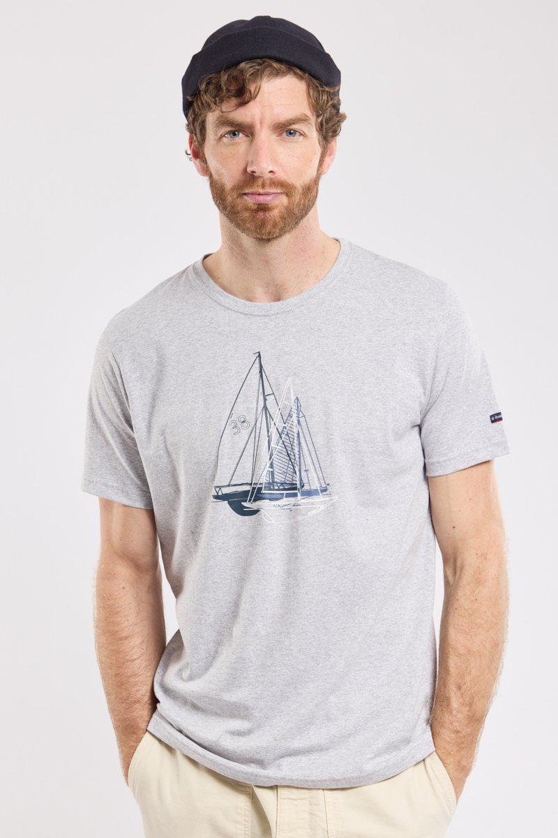 T-shirt  bateaux  - coton leger