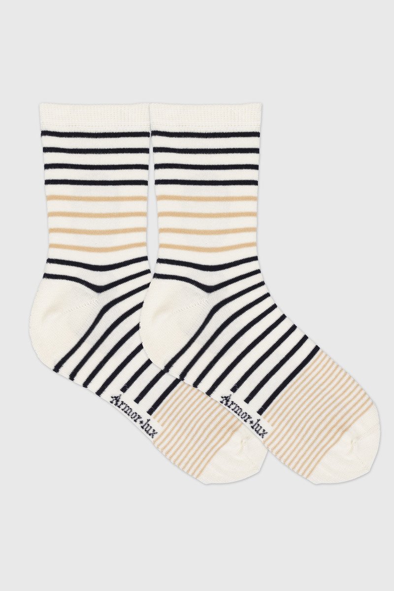 Chaussettes rayees - 35 au 42