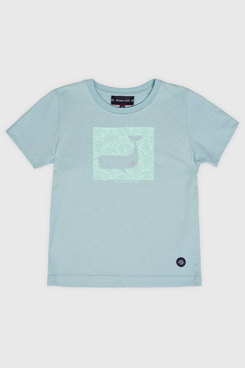 T-shirt  baleine  Kids - coton