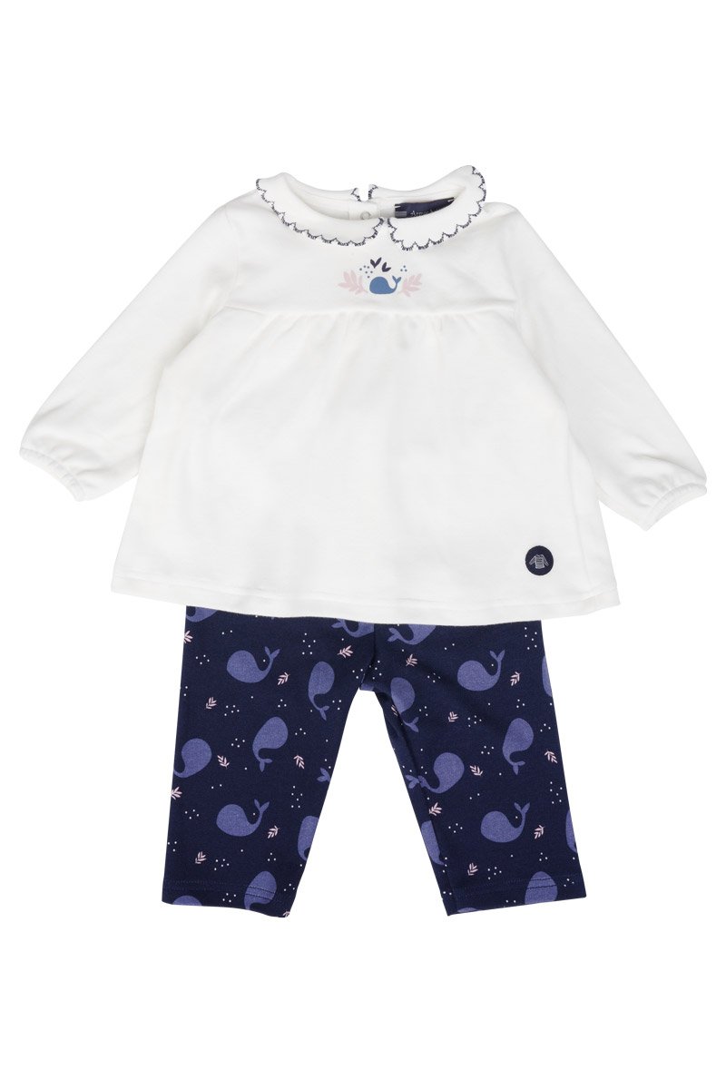 Ensemble T-shirt et pantalon Baby - coton epais