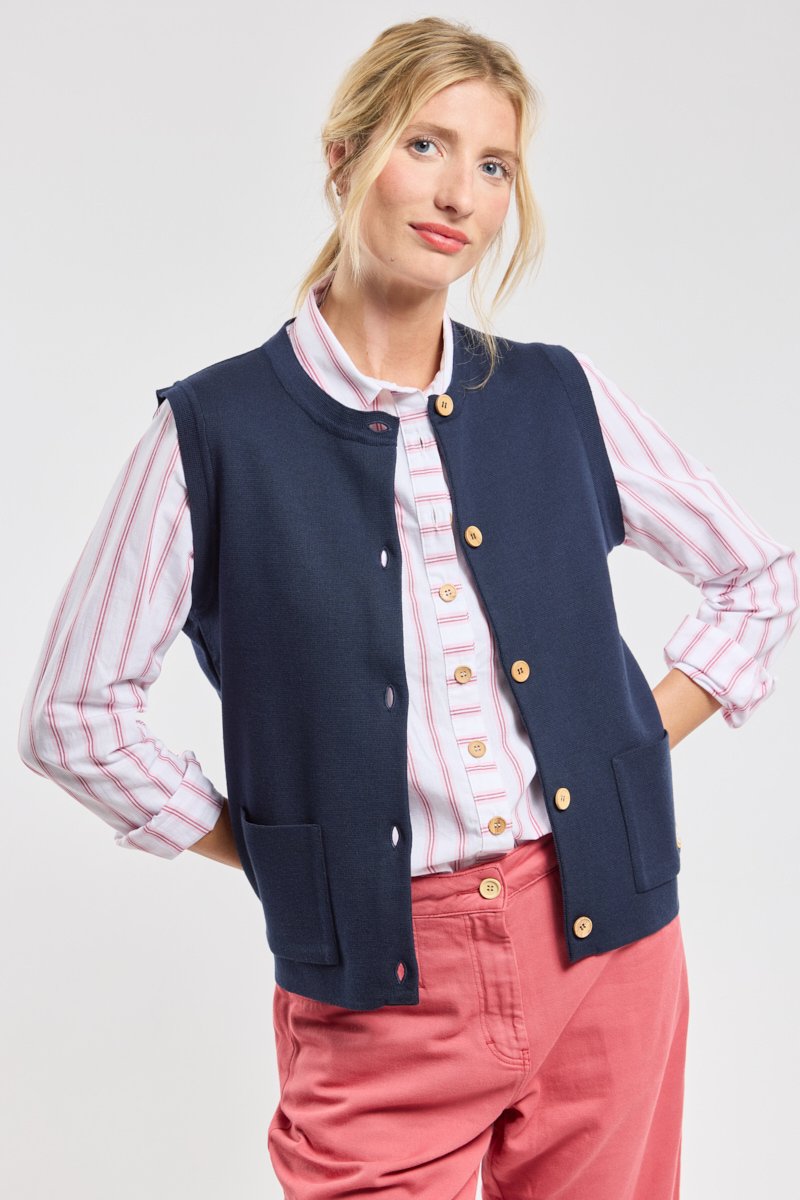 Gilet sans manche mecmor - coton