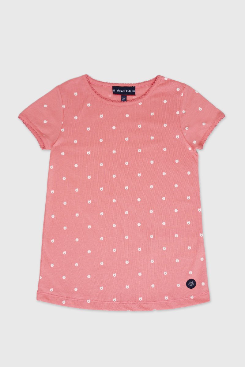 Chemise de nuit imprimee  pommes  Kids - coton leger