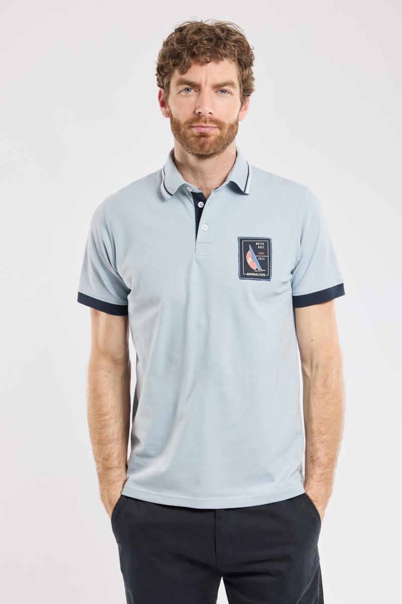 Polo maille jersey GONG