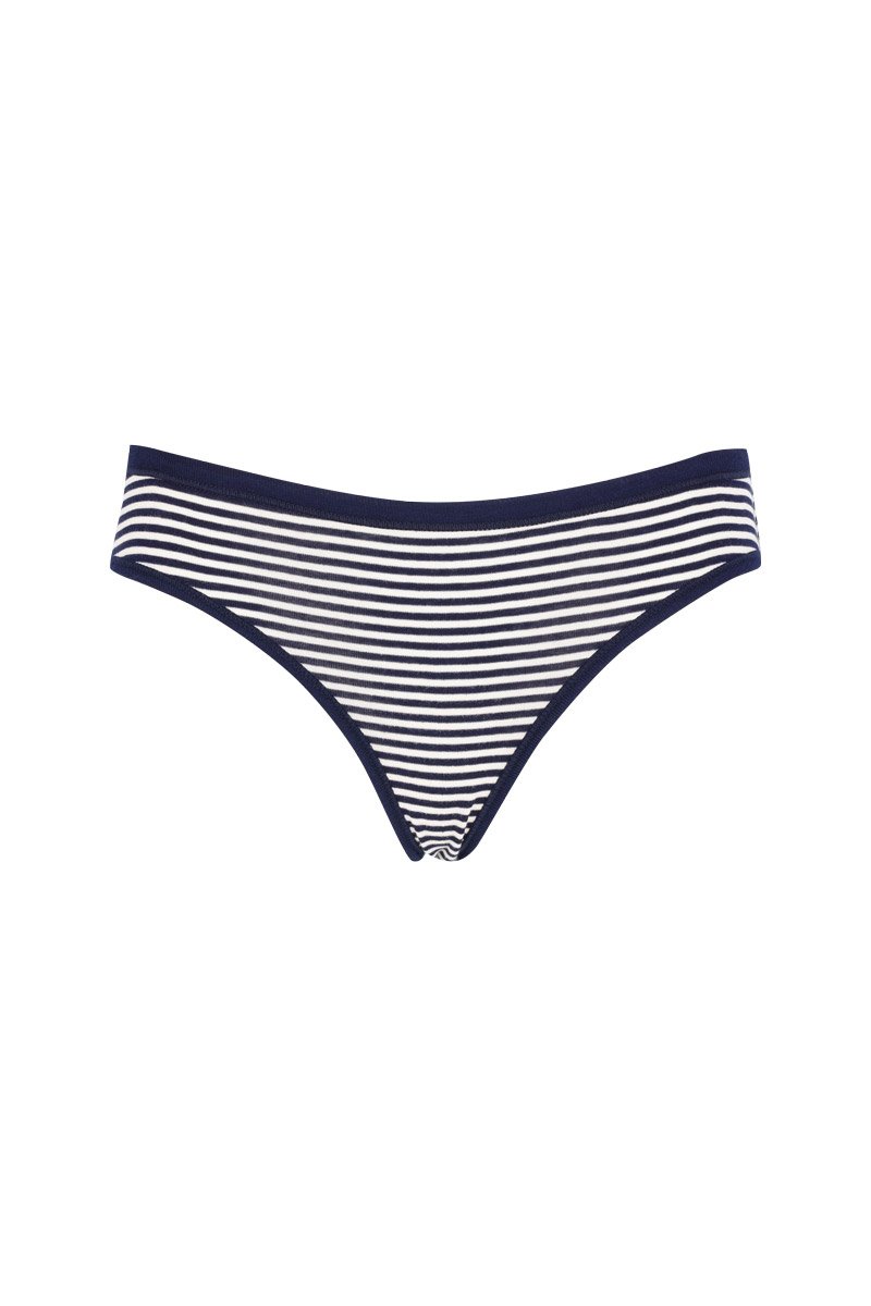 Culotte rayee - coton leger