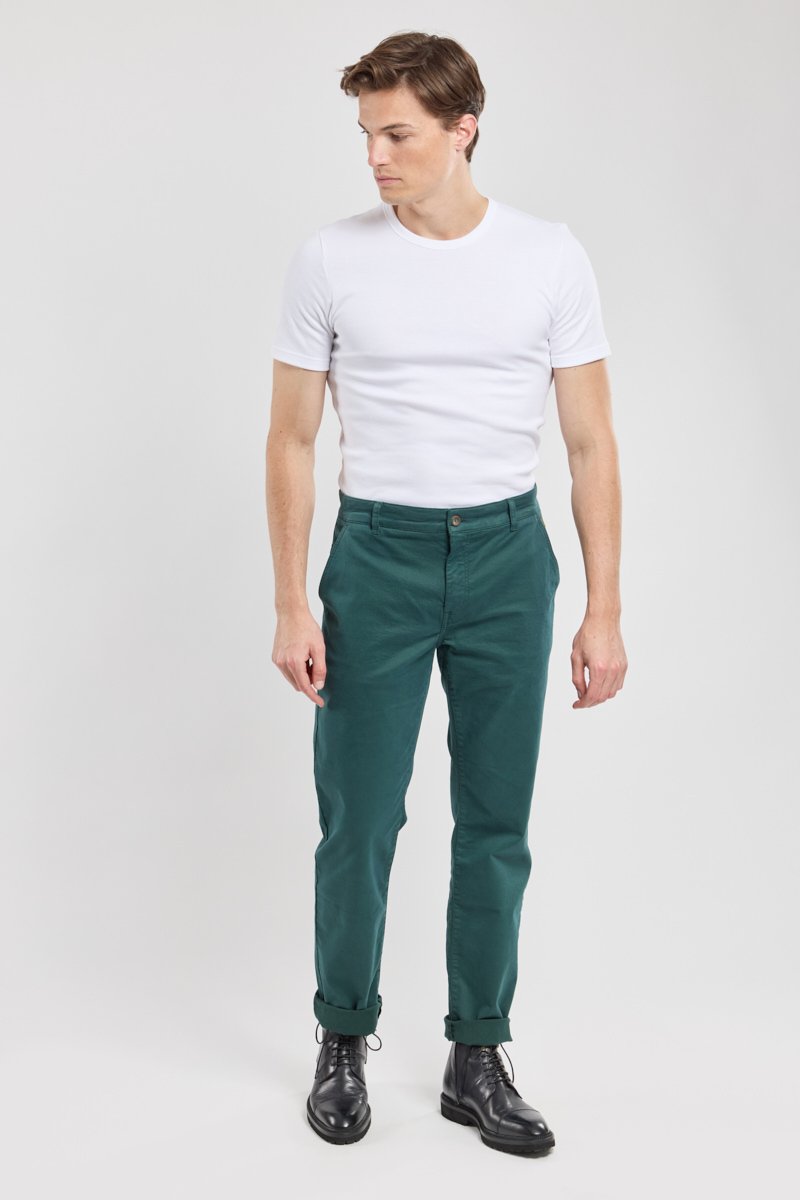 Chino coupe droite - coton