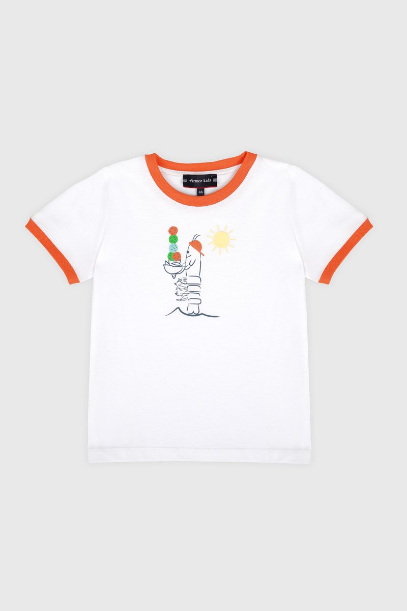 T-shirt  langoustine  Kids - coton leger