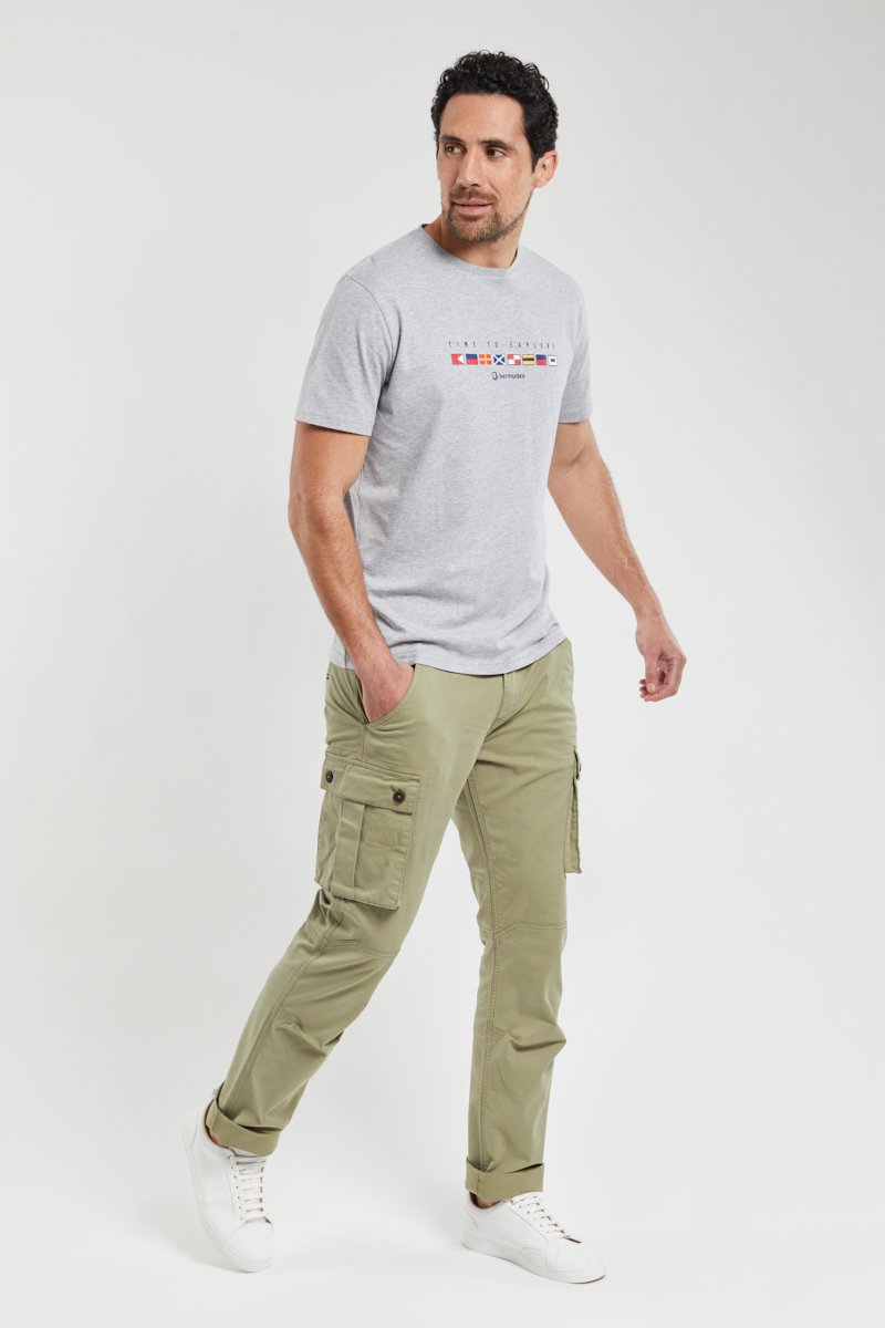 Pantalon cargo multipoches DECKYL