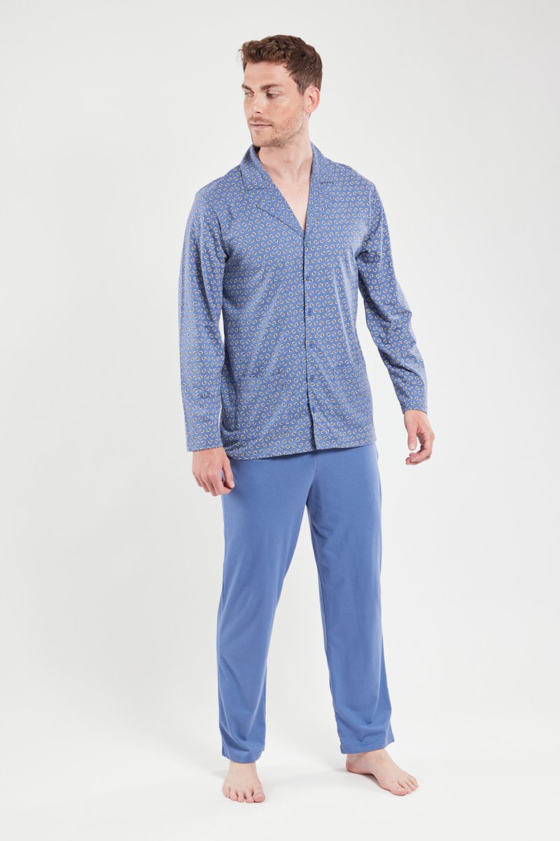 Pyjama ouvert - coton leger