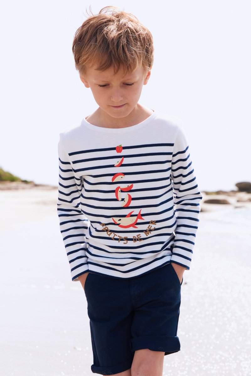 Mariniere  fruits de mer  Kids - coton epais