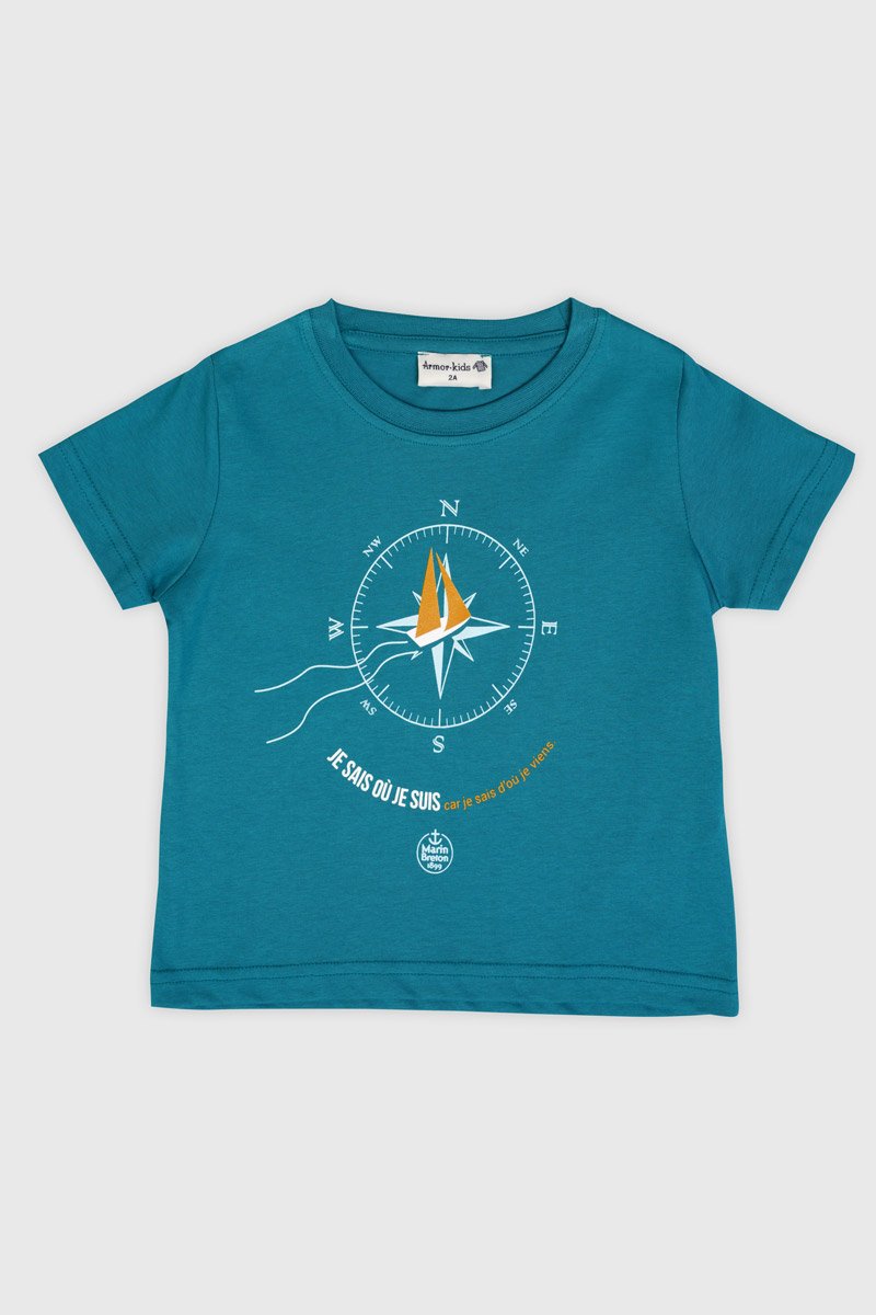 T-shirt serigraphie Kids - coton leger