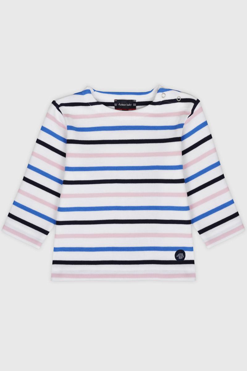 Mariniere tricolore Baby - coton epais