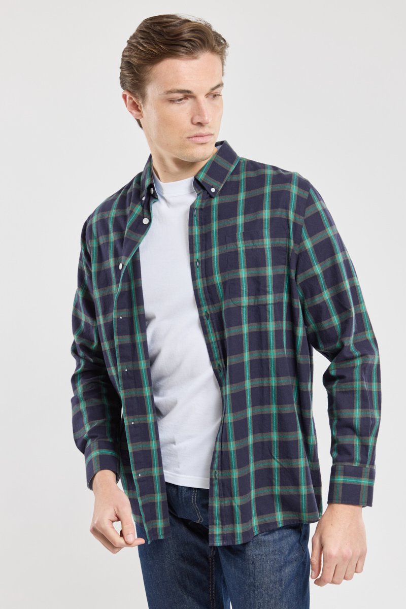 Chemise a carreaux coupe confort - coton