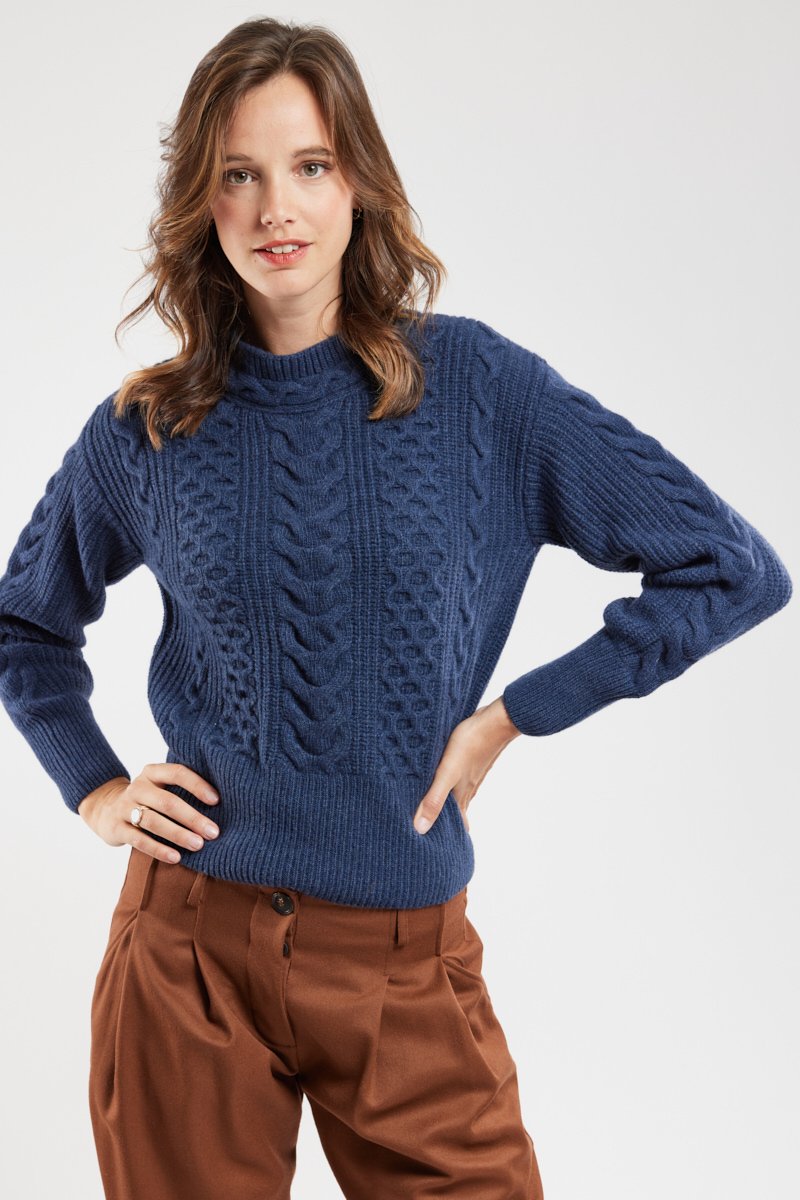 Le pull irlandais Armor-lux X Nolwenn Faligot