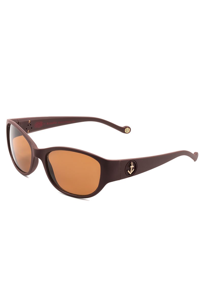 Lunettes de soleil femme BREHAT - bordeaux