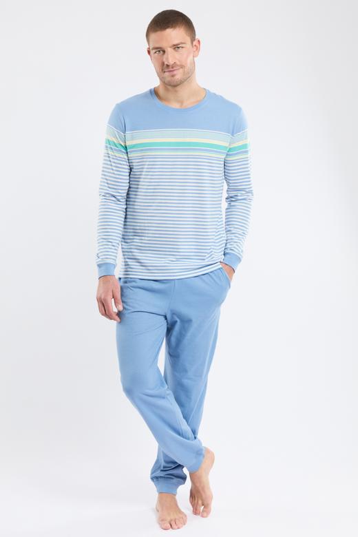 Pyjama homme manches longues - coton