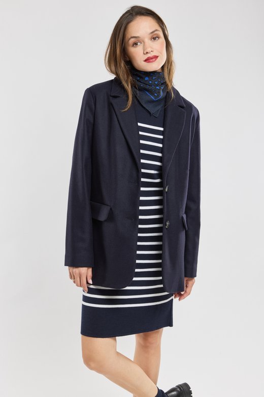 Veste blazer - drap de laine