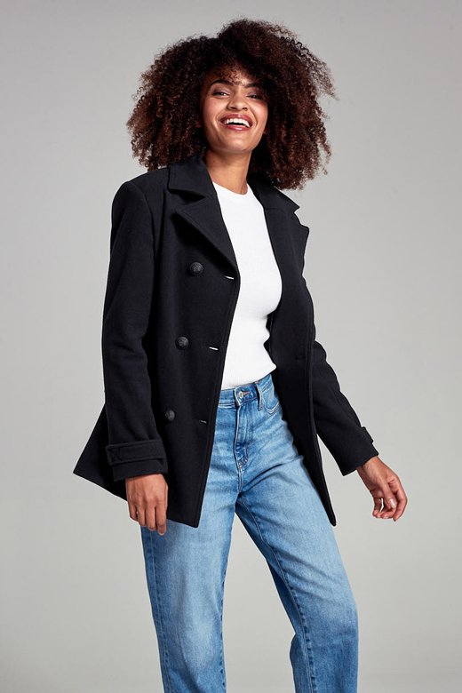 Peacoat women outlet wool