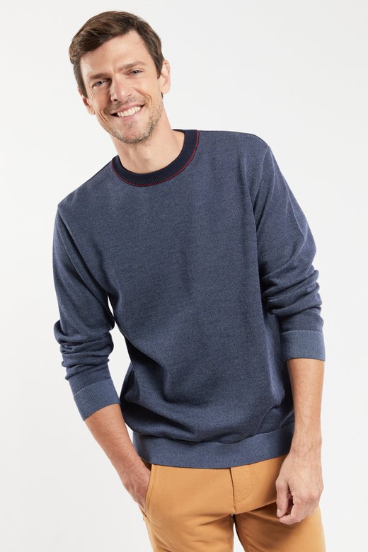 Pull col rond Berac - laine