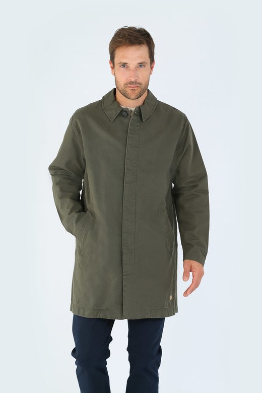 Manteau long Heritage - coton canevas