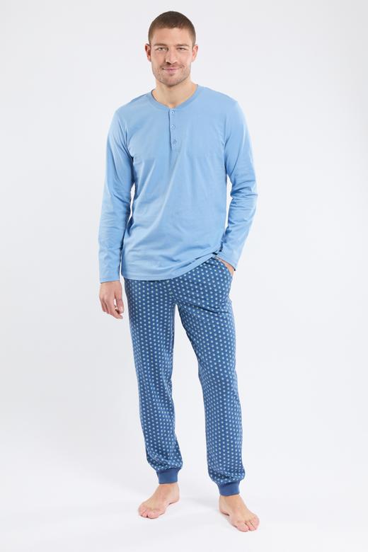 Pyjama imprime pois- coton leger