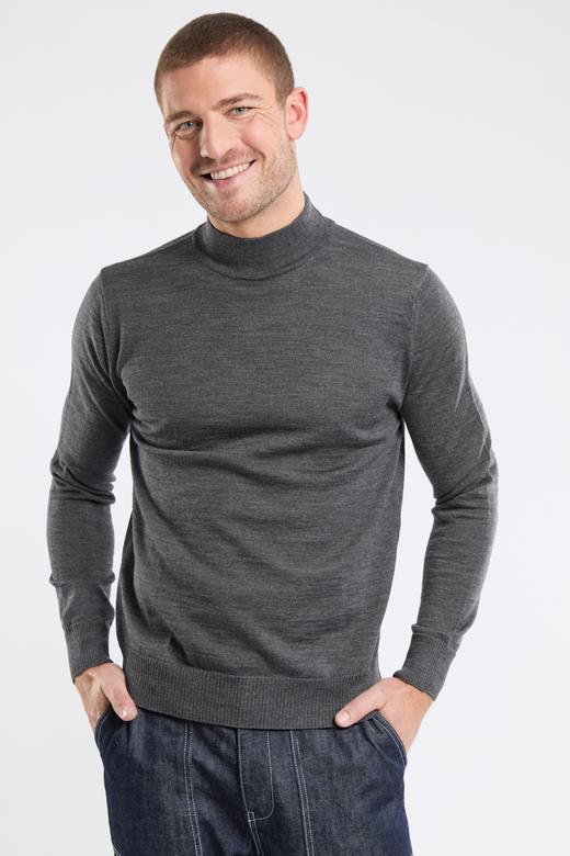 Pull col montant Berac - laine