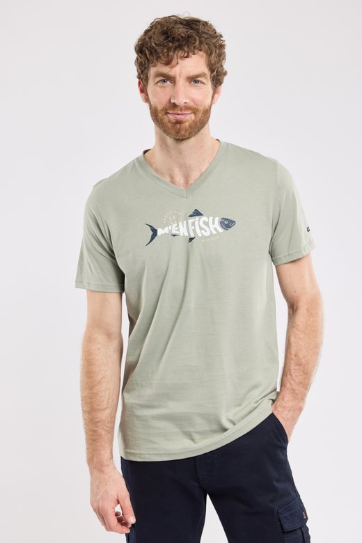 T-shirt  m'enfish  - coton leger