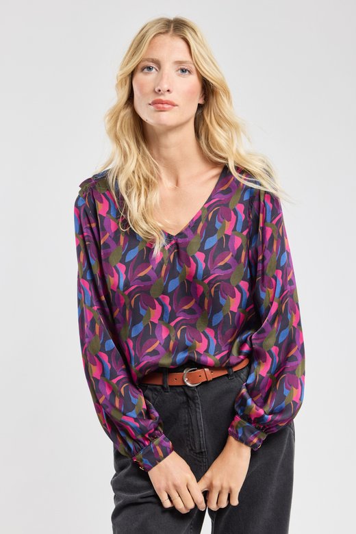 Blouse imprimee Helene