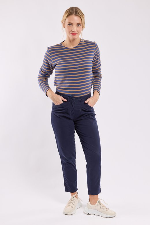 Pantalon coupe slouchy - coton