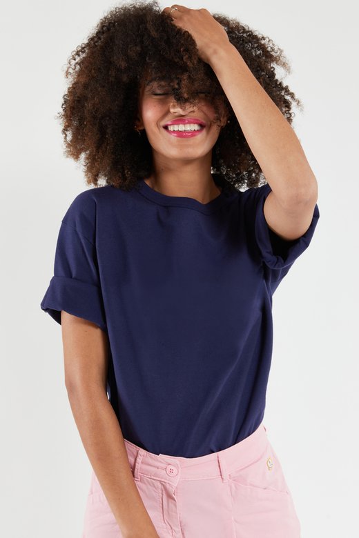 T-shirt uni - coton leger