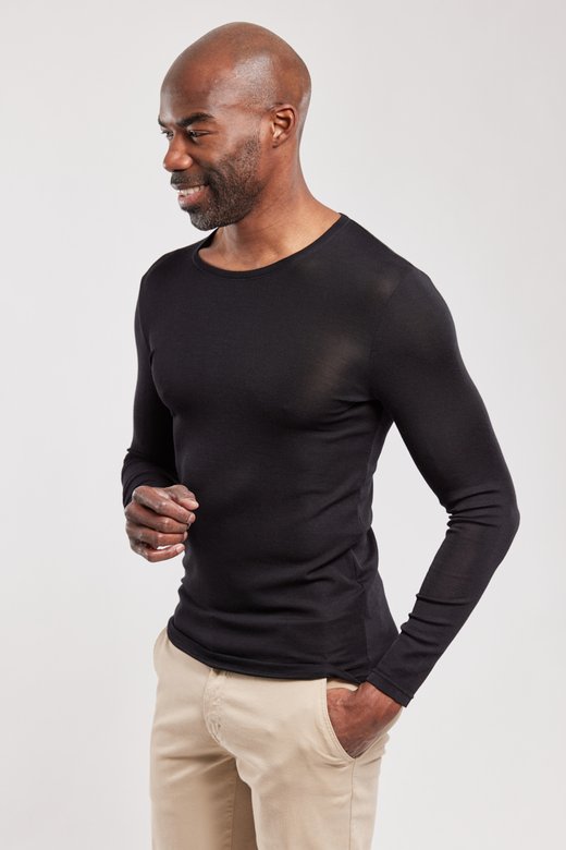 Pull Homme de Marque Luxe à maille Sweat-shirt Hommes de ras du cou  Vêtements Manteau Tee shirt Manches longues Gris