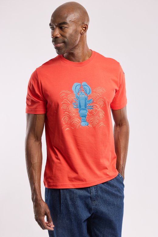 T-shirt  homard  - coton leger