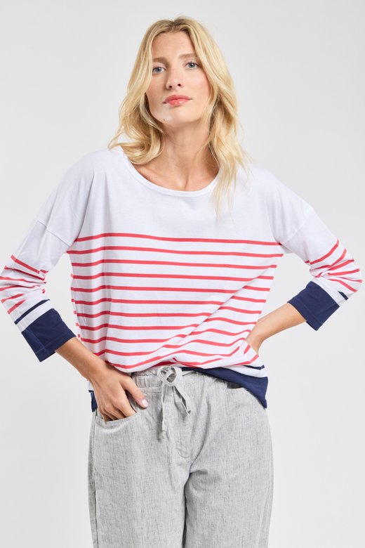 Mariniere oversized - coton leger