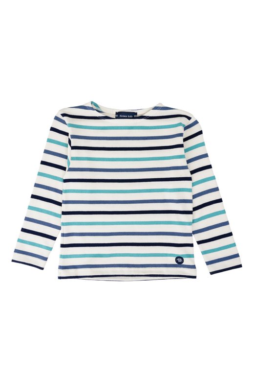 Mariniere tricolore Kids - coton rustique