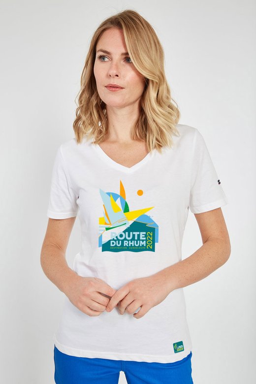 T-shirt officiel - Route du Rhum - Destination Guadeloupe