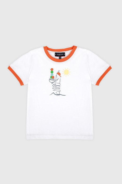 T-shirt  langoustine  Kids - coton leger