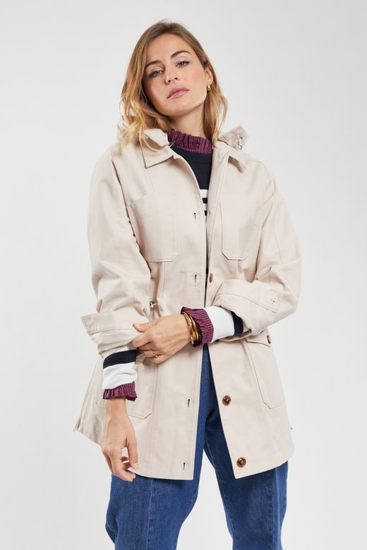 Parka deperlante - coton