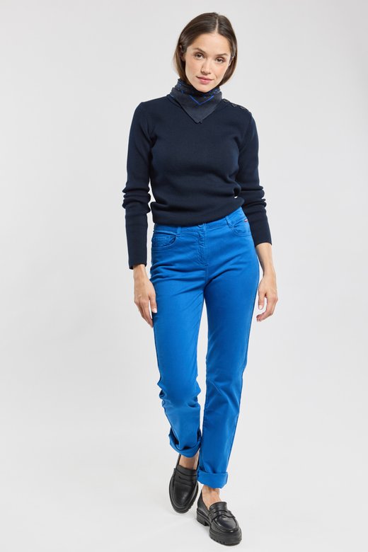 Pantalon droit - coton