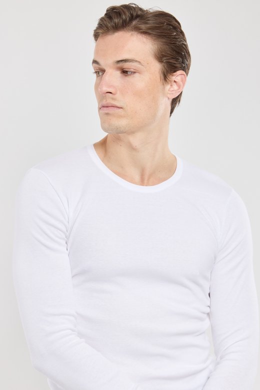 T-shirt manches longues - coton issu de l’agriculture biologique  et kapok