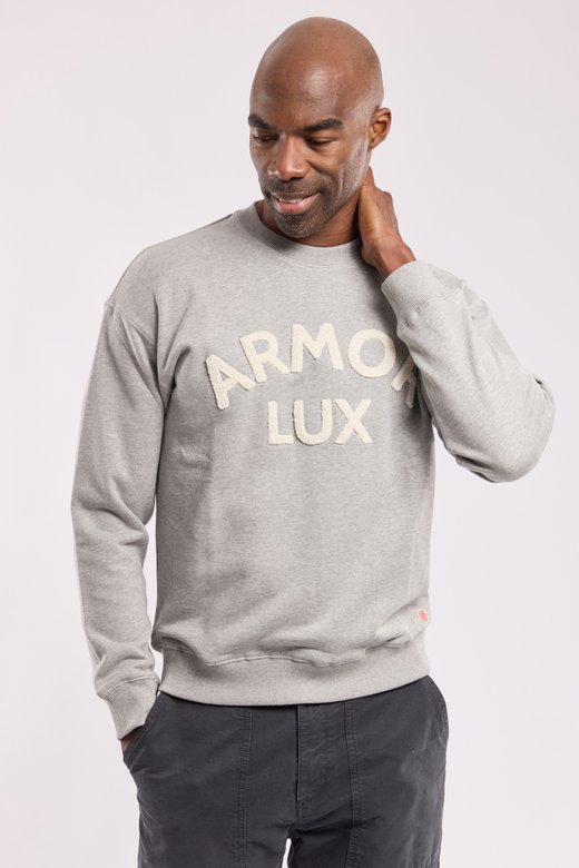 Sweat  Armor-lux  molletonne Heritage - coton