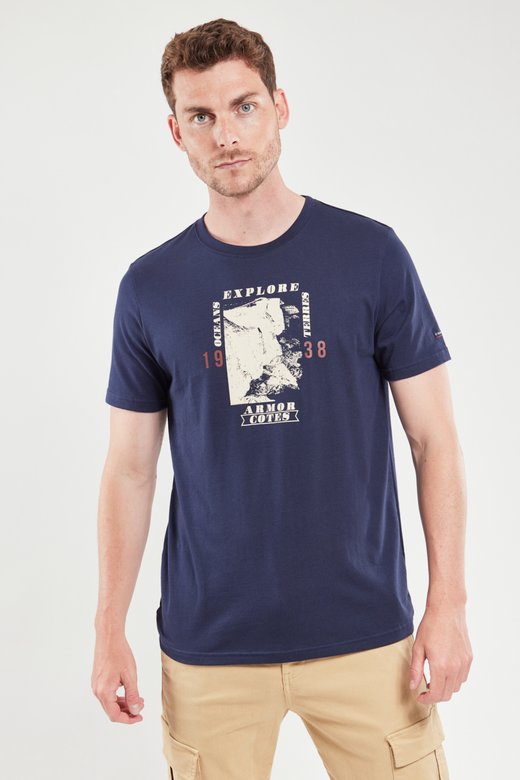 Tee-shirt en coton embossé LV - Prêt-à-porter de luxe, Homme 1ABIVK